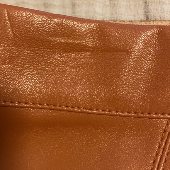 Asos Camel High Waisted Pencil Skirt - Picture 12 of 12